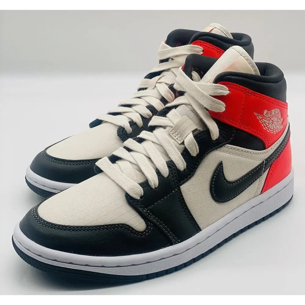 NEW Air Jordan 1 Mid SE Light Orewood Brown DQ6078-100 Women’s Size Multi